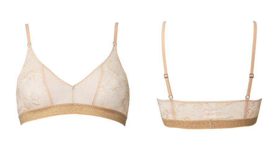 BRALETTE LE CRUSH - BEIGE CHAMPAGNE - Shipping early March